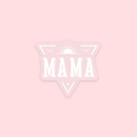 LMSS® STICKER - MAMA (Triangle Sun - Clear Back)