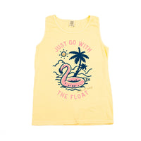Just Go With The Float - Comfort Colors TANK