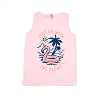 Just Go With The Float - Comfort Colors TANK