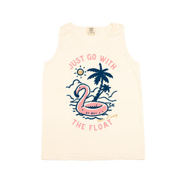 Just Go With The Float - Comfort Colors TANK