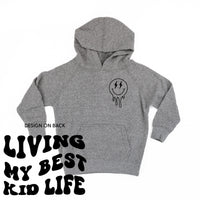 Living My Best Kid Life (w/ Melty Lightning Eyes) - Child Hoodie
