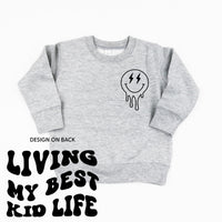 Living My Best Kid Life (w/ Melty Lightning Eyes) - Child Sweater