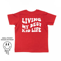 Living My Best Kid Life (w/ Melty Lightning Eyes) - Child Tee
