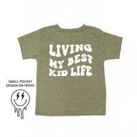 Living My Best Kid Life (w/ Melty Lightning Eyes) - Child Tee