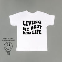 Living My Best Kid Life (w/ Melty Lightning Eyes) - Child Tee