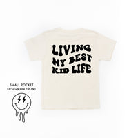 Living My Best Kid Life (w/ Melty Lightning Eyes) - Child Tee