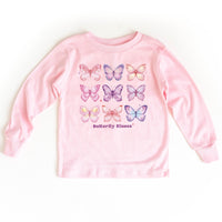 Butterfly Kisses - Child Long Sleeve Tee
