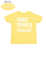 Three Strikes You're Out (bd) - Child Tee