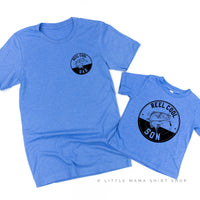 Reel Cool Dad (pocket)/ Son - Set of 2 Tees