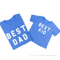 Best Dad / Kid - Set of 2 Tees