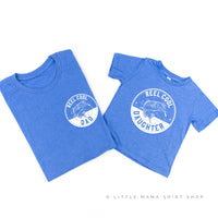 Reel Cool Dad (pocket) / Daughter - Set of 2 Tees