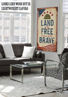 Land of The Free - Canvas