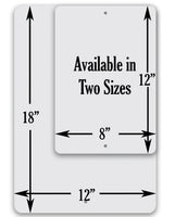 Laundry Drop Pants Here - Metal Sign