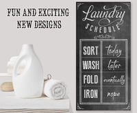 Laundry Schedule - Canvas