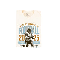 Legendary Football (Choose Your Grade) - Ivory Comfort Colors Tee