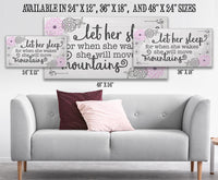 Let Her Sleep - Canvas