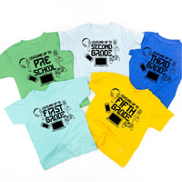 Leveling Up To (Choose Your Grade) - Child Tee