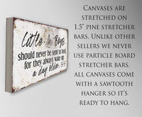 Little Boys - Canvas