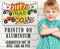 Little Man Cave - Metal Sign