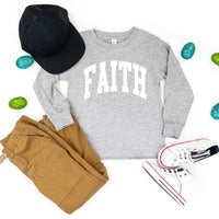 Arched Faith - Child Long Sleeve Tee