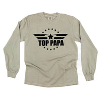 "Top _____" - (Choose your Name) - Long Sleeve Comfort Colors Tee