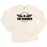 "Top _____" - (Choose your Name) - Long Sleeve Comfort Colors Tee