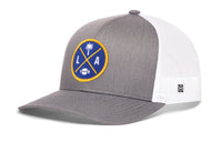 Los Angeles Football Trucker Hat  |  Dark Blue LA X Snapback