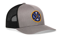 Los Angeles Football Trucker Hat  |  Dark Blue LA X Snapback