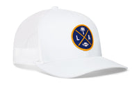 Los Angeles Football Trucker Hat  |  Dark Blue LA X Snapback