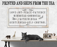 Love Joy Peace - Canvas