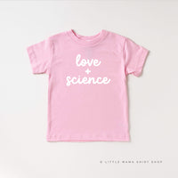 Love + Science -  Child Tee