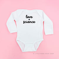 LOVE + SCIENCE - Long Sleeve Child Shirt