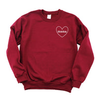 Custom Name (Heart Around) - PERSONALIZE IT! - Basic Fleece