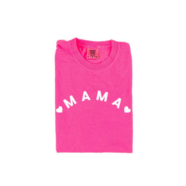 Mama (Two Hearts) - Comfort Colors Tee
