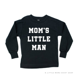 Mom's Little Man - Child Long Sleeve Tee