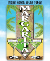 Margarita Directional -Metal Sign