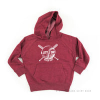 Baseball - A Little Dirt Never Hurt - Child HOODIE