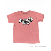DAISY - BIRTHDAY GIRL - w/ Full Daisy on Back - Child Tee