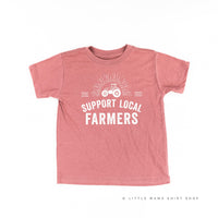 Support Local Farmers - Distressed Design - Child Tee