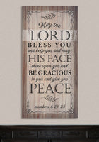 May The Lord Bless - Canvas