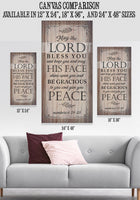 May The Lord Bless - Canvas
