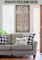 May The Lord Bless - Canvas