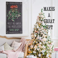 Meet Me Under The Mistletoe - Canvas