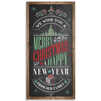 Merry Christmas & A Happy New Year - Canvas