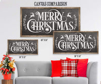 Merry Christmas - Canvas