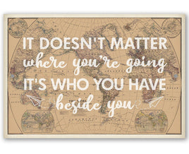 It Doesn't Matter - Metal Sign