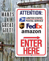 Postal Sign - Metal Sign