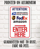 Postal Sign - Metal Sign