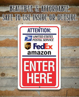 Postal Sign - Metal Sign