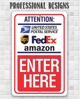 Postal Sign - Metal Sign